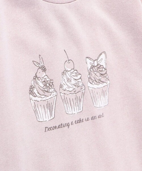 BRANSHES(ブランシェス)の「【ブランシェスmini】アソート薄手トレーナー(スウェット・キッズ・ラベンダー/ピンク/アイボリー/ライトピンク/ブラック・110/120/130/80/90/100)」の15枚目の写真