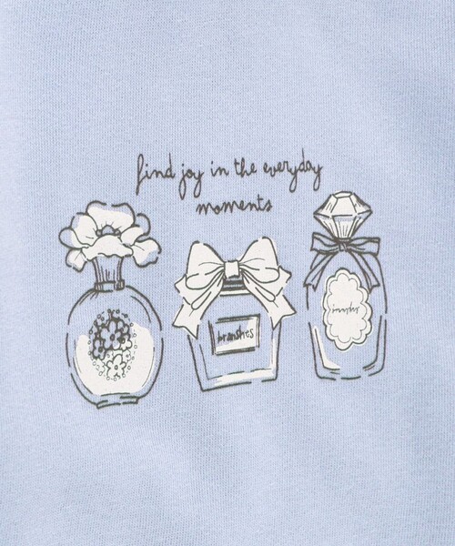 BRANSHES(ブランシェス)の「【ブランシェスmini】アソート薄手トレーナー(スウェット・キッズ・ラベンダー/ピンク/アイボリー/ライトピンク/ブラック・110/120/130/80/90/100)」の16枚目の写真