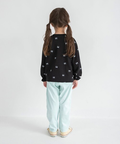 BRANSHES(ブランシェス)の「【ブランシェスmini】アソート薄手トレーナー(スウェット・キッズ・ラベンダー/ピンク/アイボリー/ライトピンク/ブラック・110/120/130/80/90/100)」の21枚目の写真