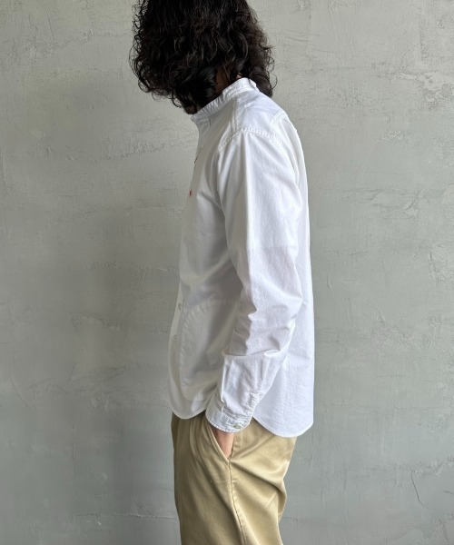 DANTON（ダントン）の「【WEB先行予約】[DANTON/ダントン] バンドカラー オックスフォードシャツ(無地)（シャツ/ブラウス・レディース・ホワイト・40/38/42）」の20枚目の写真