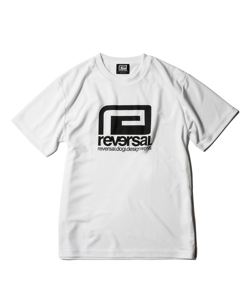 reversal.dogi.design.works(リバーサル・ドーギ・デザイン・ワークス)の「<reversal/リバーサル>BIG MARK DRY TEE(Tシャツ/カットソー・メンズ・ブラック/グリーン/ホワイト・XX-LARGE/MEDIUM/LARGE/SMALL/X-LARGE)」の1枚目の写真
