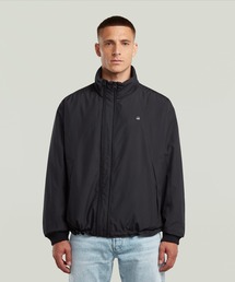 G-STAR | Double Zip Track Jacket/フロントダブルジップディテールトラックジャケット/スタンドカラーブルゾン(ブルゾン)