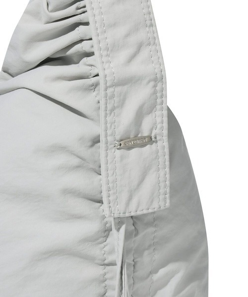 COVERNAT（カバーナット）の「CLOVERHEART NEW SHIRRING HOBO CROSSBODY BAG（ショルダーバッグ・レディース・ブラック/グレー・FREE）」の14枚目の写真