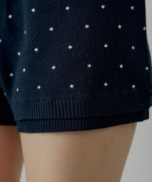 Chico（チコ）の「【セットアップ対応】コンパクトニットショートパンツ（その他パンツ・レディース・ネイビー/ブルー系その他2/ホワイト系その他2/ピンク・MEDIUM/SMALL）」の22枚目の写真