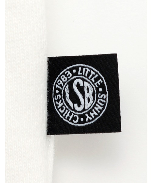 Little sunny bite（リトルサニーバイト）の「【RES】【little sunny bite Disney collection】micky & minnie selfie sweat top（スウェット・レディース・ブラック/ホワイト/ピンク・MEDIUM/SMALL）」の8枚目の写真