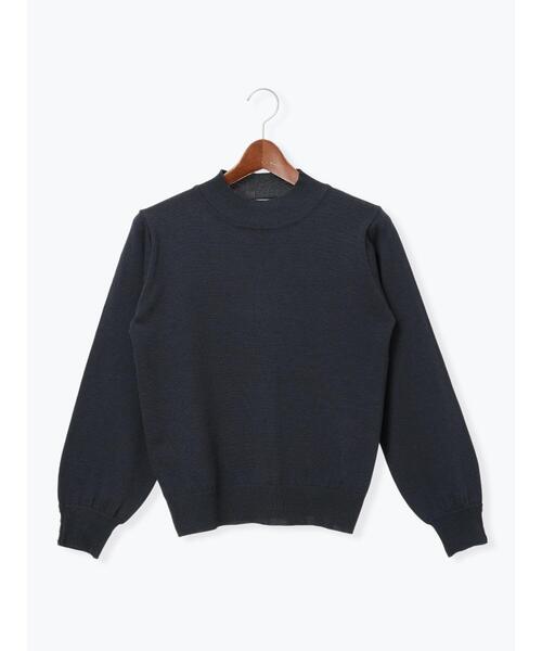 Te chichi TERRASSE（テチチテラス）の「袖口金釦ハイネックニット（ニット/セーター・レディース・オフホワイト/イエロー/ミント/チャコールグレー・F）」の20枚目の写真