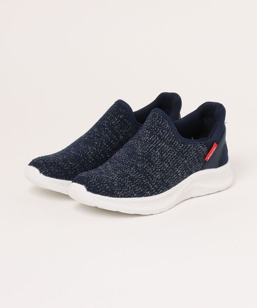LUGG NAGG（ラグナグ）の「【手を使わずに履ける】BOBSONイージーインスリッポン【軽量】（スニーカー・レディース・グレー/ネイビー/ブラック・22.5cm/24.5cm/24.0cm/23.0cm/23.5cm）」の3枚目の写真