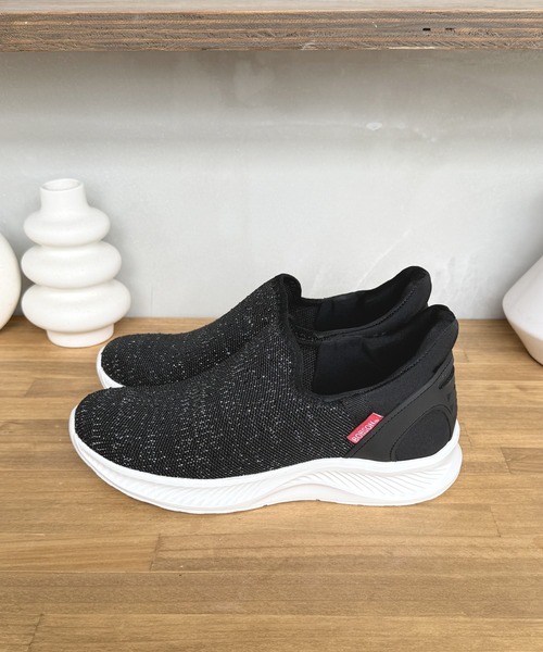 LUGG NAGG（ラグナグ）の「【手を使わずに履ける】BOBSONイージーインスリッポン【軽量】（スニーカー・レディース・グレー/ネイビー/ブラック・22.5cm/24.5cm/24.0cm/23.0cm/23.5cm）」の12枚目の写真