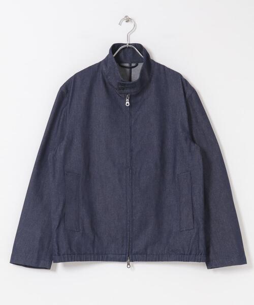 URBAN RESEARCH ROSSO MEN(アーバンリサーチロッソメン)の「『WEB限定』デニムスタンドブルゾン(ブルゾン・メンズ・インディゴブルー/ブラック/ブラック系その他・MEDIUM/LARGE)」の20枚目の写真