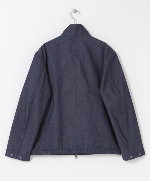 URBAN RESEARCH ROSSO MEN(アーバンリサーチロッソメン)の「『WEB限定』デニムスタンドブルゾン(ブルゾン・メンズ・インディゴブルー/ブラック/ブラック系その他・MEDIUM/LARGE)」の21枚目の写真