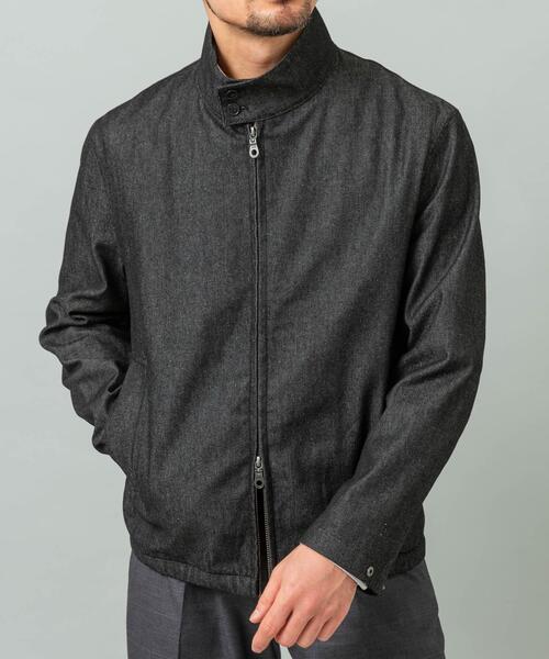 URBAN RESEARCH ROSSO MEN(アーバンリサーチロッソメン)の「デニムスタンドブルゾン(ブルゾン・メンズ・インディゴブルー/ブラック/ブラック系その他・MEDIUM/LARGE)」の9枚目の写真