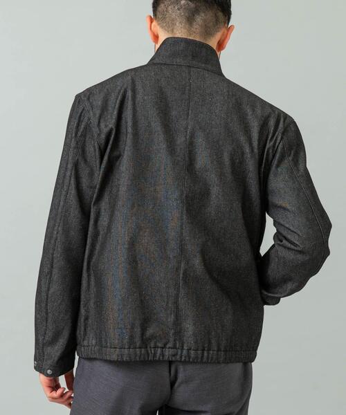 URBAN RESEARCH ROSSO MEN(アーバンリサーチロッソメン)の「デニムスタンドブルゾン(ブルゾン・メンズ・インディゴブルー/ブラック/ブラック系その他・MEDIUM/LARGE)」の7枚目の写真