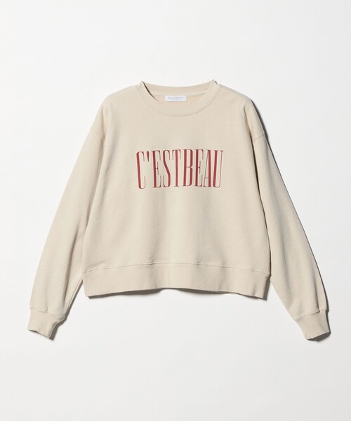 A DAY IN THE LIFE UNITED ARROWS（アデイインザライフユナイテッドアローズ）の「ヴィンテージライク ロゴスウェット ＜A DAY IN THE LIFE＞（Tシャツ/カットソー・レディース・ブラック/ライトブルー/ナチュラル・FREE）」の10枚目の写真