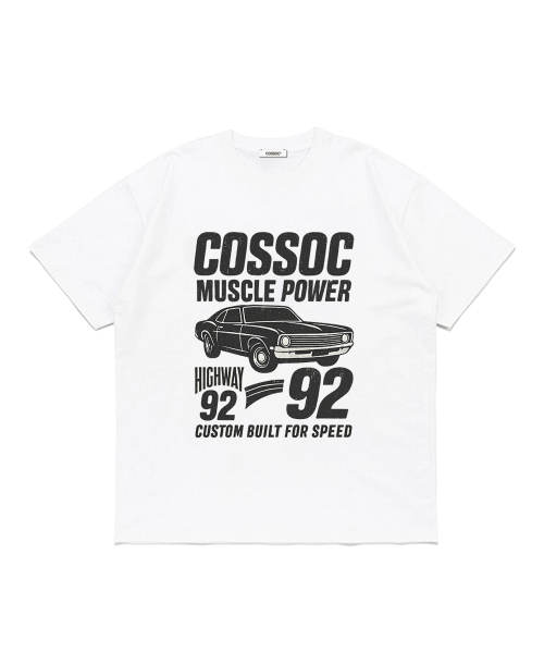COSO(コソ)の「ハイウェイ92 半袖Tシャツ (グレー)(Tシャツ/カットソー・レディース・グレー・S/M/L)」の2枚目の写真