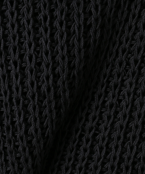 IENA LA BOUCLE(イエナラブークル)の「MAYDI/マイディ slip stitch back loop ポロニット EFLEJA(ニット/セーター・レディース・ブラック・FREE)」の19枚目の写真