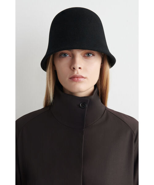 フェルトウールバケットハット