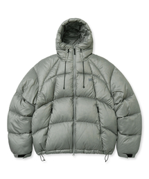 TAG PUFFER PADDING JUMPER - LIGHT GREY
