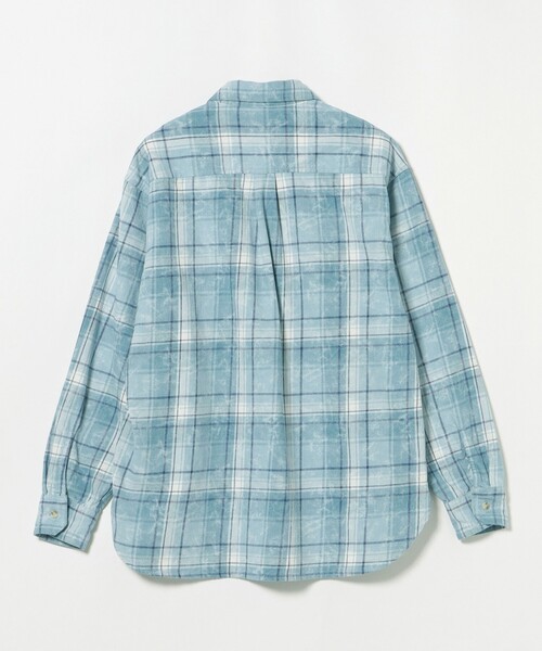 BEAMS HEART(ビームスハート)の「【6/18値下げ】プリント フェード ヘビー ネルシャツ(ユニセックス)(シャツ/ブラウス・メンズ・オフホワイト/ブルー系その他・SMALL/LARGE/MEDIUM)」の20枚目の写真