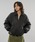 WISH FOR EVER�i�E�B�b�V���t�H�[�G�o�[�j�́u�y 3color / 3size �zDRAW CODE COATING  BLOUSON / �h���[�R�[�h�R�[�e�B���O�u���]���i�u���]���j�v�b�u���b�N