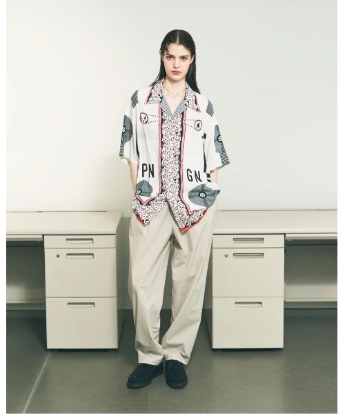 PHINGERIN(フィンガリン)の「PHINGERIN STRETCHY TROUSERS (PD-261-BT-071)(スラックス・メンズ・ブラック・LARGE/MEDIUM/SMALL)」の8枚目の写真