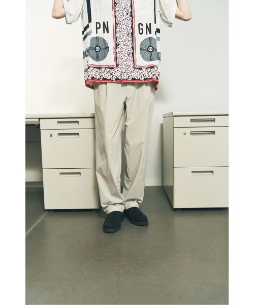 PHINGERIN(フィンガリン)の「PHINGERIN STRETCHY TROUSERS (PD-261-BT-071)(スラックス・メンズ・ブラック・LARGE/MEDIUM/SMALL)」の2枚目の写真