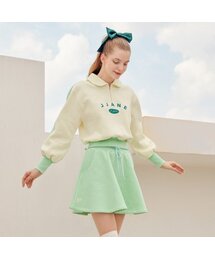 J.JANE（ジェイジェーン）の「カラー配色スウェットセット (メロン)（セットアップ）」