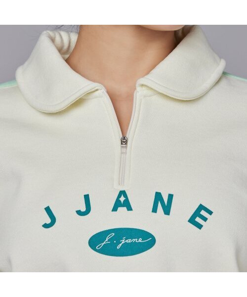 J.JANE(ジェイジェーン)の「カラー配色スウェットセット (メロン)(セットアップ・レディース・ライトグリーン・ONE SIZE)」の4枚目の写真