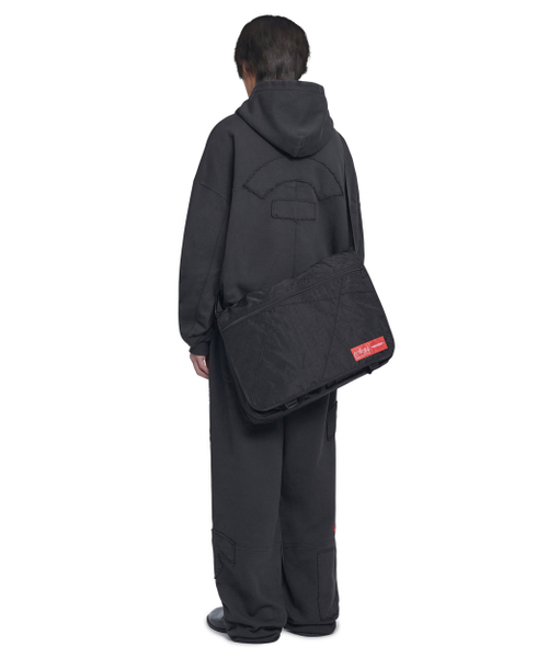 NOMANUAL（NOMANUAL）の「NM x MP EUROPA MESSENGER BAG (XL) - WASHED BLACK（メッセンジャーバッグ・レディース・その他・FREE）」の2枚目の写真