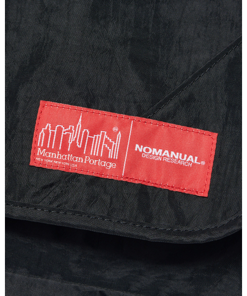 NOMANUAL（NOMANUAL）の「NM x MP EUROPA MESSENGER BAG (XL) - WASHED BLACK（メッセンジャーバッグ・レディース・その他・FREE）」の4枚目の写真