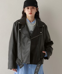 RAGEBLUE（レイジブルー）の「ダブルライダースジャケット（ライダースジャケット）」