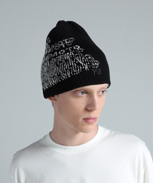 Y-3 GRAPHIC BEANIE（ニットキャップ/ビーニー）｜Y-3（ワイスリー）の
