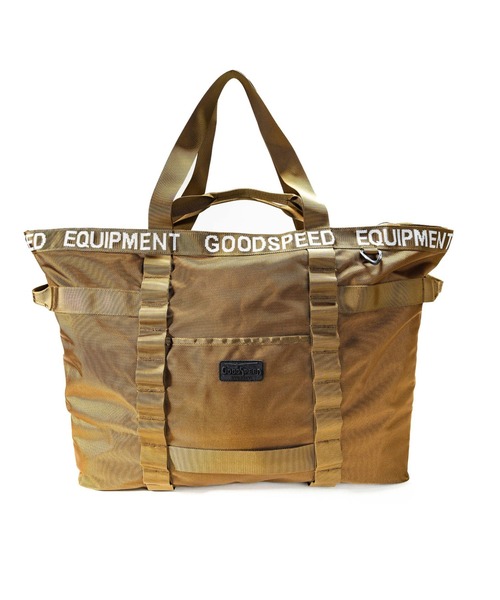GOODSPEED equipment(グットスピードイクイップメント)の「Tote Bag(トートバッグ・メンズ・ブラウン/オレンジ・ONE SIZE)」の1枚目の写真