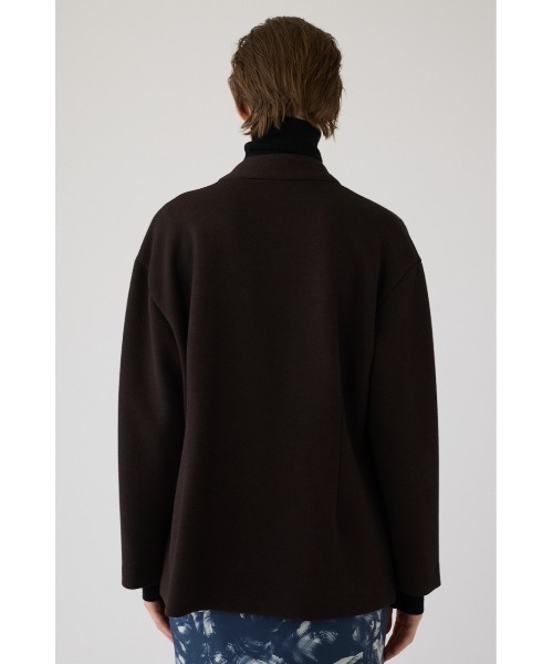 RIM.ARK（リムアーク）の「Double face tie jacket ダブル フェイス タイ ジャケット（ノーカラージャケット・レディース・グレー/ダークブラウン/ブラック・36/38）」の15枚目の写真