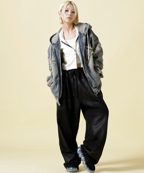 grounds（グラウンズ）の「grounds / グラウンズ / 別注JEWELRY MARY JANE(2026ss MODEL)（スニーカー・レディース・ブラック・37/38/39/40）」の2枚目の写真