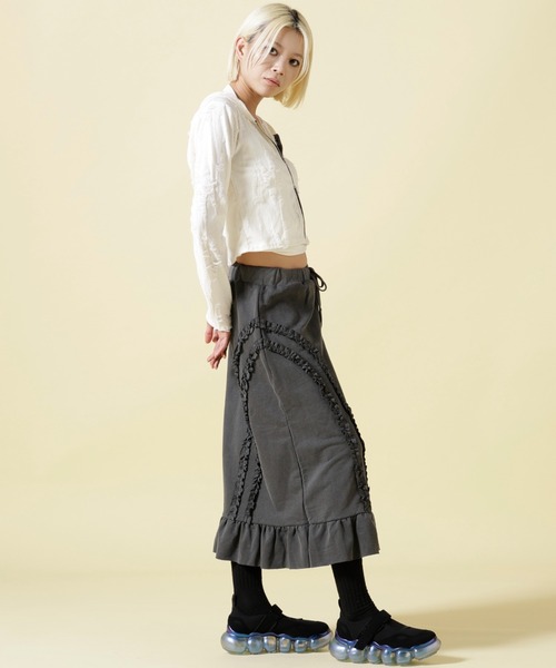 grounds（グラウンズ）の「grounds / グラウンズ / 別注JEWELRY MARY JANE(2026ss MODEL)（スニーカー・レディース・ブラック・37/38/39/40）」の18枚目の写真