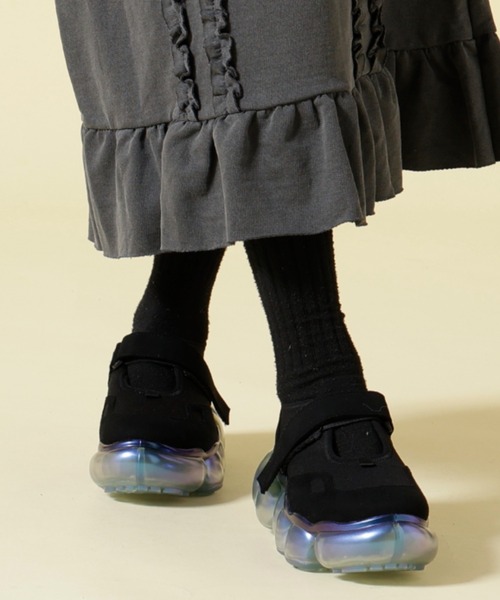 grounds（グラウンズ）の「grounds / グラウンズ / 別注JEWELRY MARY JANE(2026ss MODEL)（スニーカー・レディース・ブラック・37/38/39/40）」の19枚目の写真