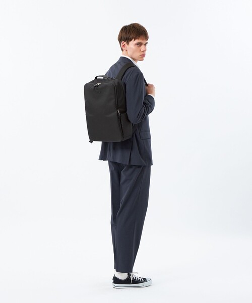 MACKINTOSH PHILOSOPHY(マッキントッシュ フィロソフィー)の「CORDURA(R) fabric バックパック(バックパック/リュック・メンズ・ブラック/ダークネイビー・FREE)」の6枚目の写真