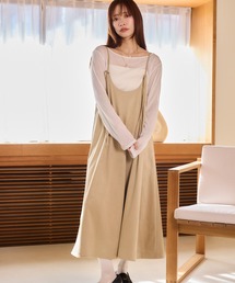 mysty woman | フェイクスエードジャンスカ 658148(ワンピース)