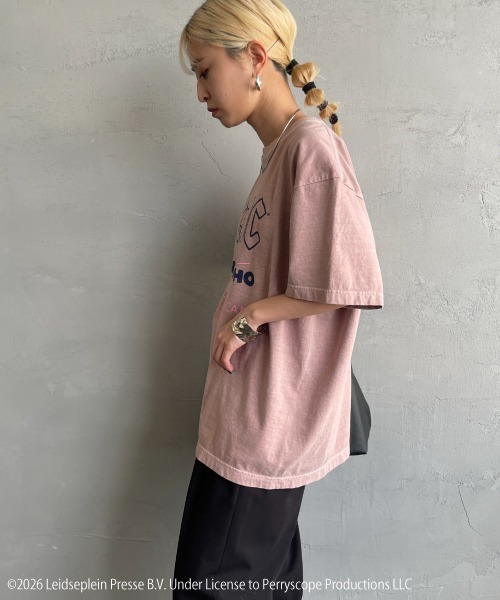 GOOD ROCK SPEED（グッドロックスピード）の「[GOOD ROCK SPEED/グッドロックスピード] 別注 AC/DC ロックプリントTシャツ(Who Made Who)（Tシャツ/カットソー・レディース・ピンク・M/L/XL）」の8枚目の写真