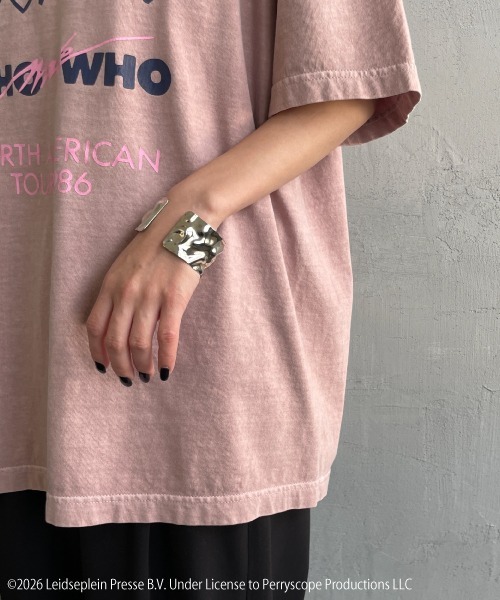 GOOD ROCK SPEED（グッドロックスピード）の「[GOOD ROCK SPEED/グッドロックスピード] 別注 AC/DC ロックプリントTシャツ(Who Made Who)（Tシャツ/カットソー・レディース・ピンク・M/L/XL）」の11枚目の写真