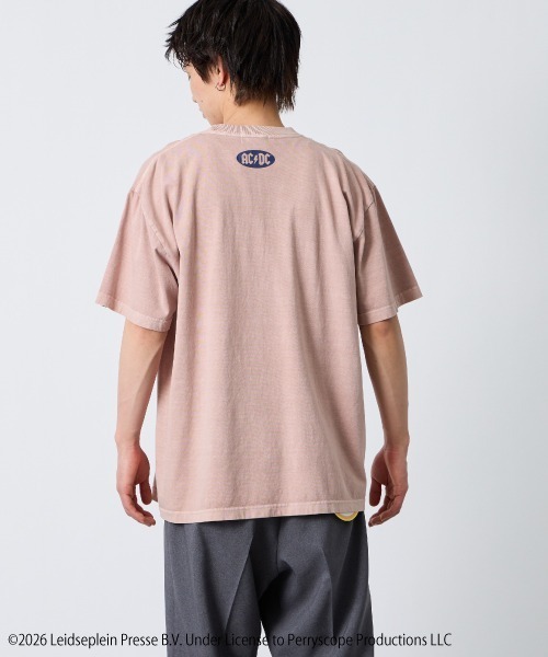 GOOD ROCK SPEED（グッドロックスピード）の「[GOOD ROCK SPEED/グッドロックスピード] 別注 AC/DC ロックプリントTシャツ(Who Made Who)【追加】（Tシャツ/カットソー・レディース・ピンク・M/L/XL）」の18枚目の写真