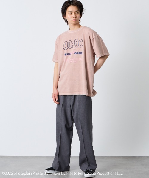 GOOD ROCK SPEED（グッドロックスピード）の「[GOOD ROCK SPEED/グッドロックスピード] 別注 AC/DC ロックプリントTシャツ(Who Made Who)【追加】（Tシャツ/カットソー・レディース・ピンク・M/L/XL）」の19枚目の写真