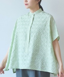 yuni（ユニ　）の「単色刺繍squareブラウス（シャツ/ブラウス）」