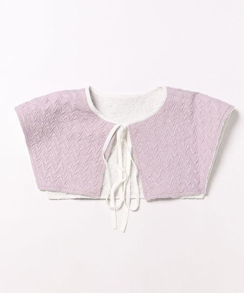 VIBGYOR(ヴィブジョー)の「【ENCLOSURE】Reversible 2way collar(付け襟・レディース・ブラック系その他/グリーン系その他/ホワイト系その他・FREE)」の6枚目の写真