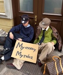 UNDERSTATEMENTs（アンダーステイトメント）の「【ユニセックス】3/5新色追加！バックロゴヴィンテージペイントスウェット（スウェット）」