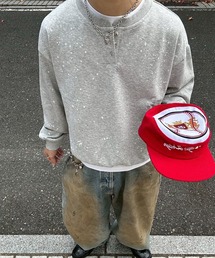 UNDERSTATEMENTs（アンダーステイトメント）の「【ユニセックス】3/5新色追加！バックロゴヴィンテージペイントスウェット（スウェット）」