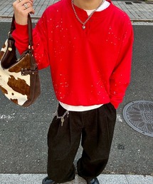 UNDERSTATEMENTs（アンダーステイトメント）の「【ユニセックス】3/5新色追加！バックロゴヴィンテージペイントスウェット（スウェット）」