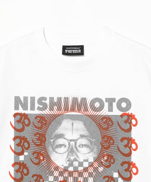 NISHIMOTO IS THE MOUTH（ニシモト イズ ザ マウス）の「BLACK WEIRDOS × NISHIMOTO IS THE MOUTH / NIMBW01（Tシャツ/カットソー・メンズ・ホワイト/ブラック・XL/M/L）」の4枚目の写真