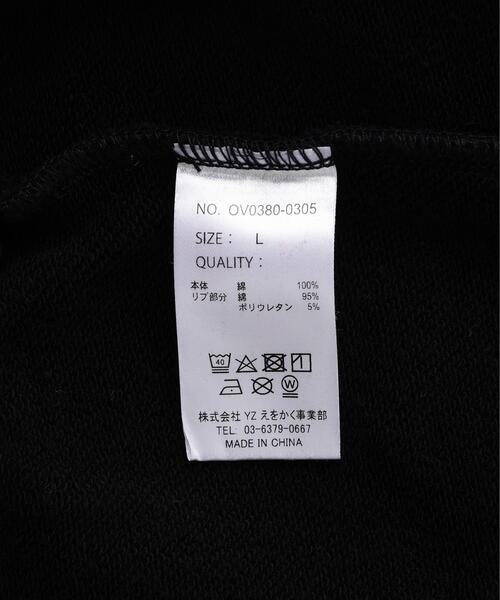 over print(オーバープリント)の「overprint/オーバープリント/【LHP EXCLUSIVE】SIGNBOARD HOODIE(パーカー・レディース・ブラック/ホワイト/チャコールグレー・M/L/XL)」の14枚目の写真