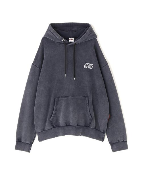 over print(オーバープリント)の「overprint/オーバープリント/【LHP EXCLUSIVE】SIGNBOARD HOODIE(パーカー・レディース・ブラック/ホワイト/チャコールグレー・M/L/XL)」の6枚目の写真